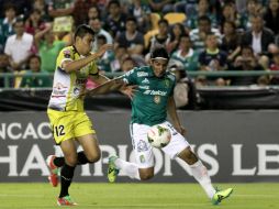 El equipo de El Salvador avanza en la Liga de la Concacaf quedando al pendiente el siguiente encuentro de Metapán. EFE / U. Basurto.