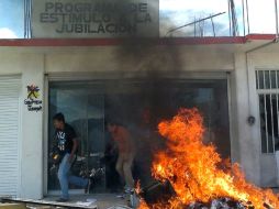 En esta oficina se tramitan las jubilaciones de los empleados del gobierno estatal. SUN /