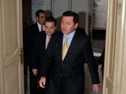 Miguel Ángel Osorio Chong subraya que se tienen que tomar acciones de inmediato para lograr la normalidad. NTX / ARCHIVO