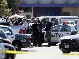 Agentes investigadores y de seguridad colaboraron para atrapar al hombre que disparó. AP / R. Pedroncelli