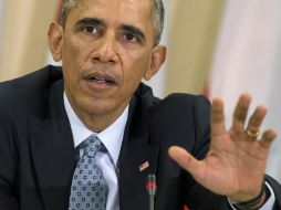 El presidente elogió a Nueva York por responder sin pánico al primer caso de la enfermedad en esa ciudad. AP / E. Vucci