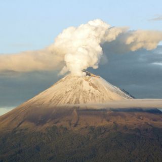 Popocatépetl emite 68 exhalaciones en la últimas 24 horas