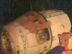 La SpaceX Dragon se convirtió en 2012 en el primer vehículo comercial en llevar carga a la estación espacial. AFP /
