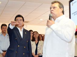 Jesús Martínez fue designado por Aguirre Rivero como secretario de Gobierno tras la renuncia de Florentino Cruz Ramírez. NTX / ARCHIVO