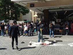 Donath e Iván Guerrero son los representantes de un colectivo que busca concientizar y sensibilizar a la sociedad. EL INFORMADOR / E. Esparza