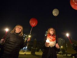 Se lleva a cabo una vigilia en memoria de Nathan Cirillo, asesinado cuando hacía guardia de honor en el monumento. AP / P. Power