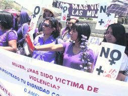 De acuerdo con el Observatorio Nacional del Feminicidio, el Edomex lidera los casos de feminicios en el país, por encima de Chihuahua. NTX /