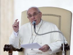 El Pontífice señala que mensajes mediáticos incentivan en las nuevas generaciones a ocuparse en este tema. EFE / ARCHIVO