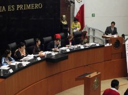 Terminado el proceso de comparecencias, el pleno del Senado tiene hasta el 13 de noviembre para escoger al nuevo Comisionado. SUN / L. Godínez
