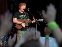 Ed Sheeran es un popular cantante de pop y el silbante acudió a verlo sin saber las consecuencias. AP / ARCHIVO