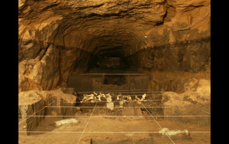 Gracias a este descubrimiento, los arqueólogos consideran que Teotihuacán fue construido como una réplica del cosmos. EFE / INAH.