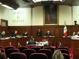 El Pleno de la Corte hecha abajo la principal estrategia de López Obrador para continuar su llamada defensa del petróleo. SUN / L. Godínez
