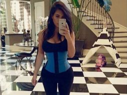 En la publicación, la estrella de la televisión agradece a la empresa por el producto que utiliza para reducir cintura. INSTAGRAM / @KimKardashian.