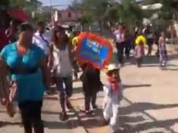 Imagen de la grabación que circula en diversos canales de Internet. YOUTUBE / Akterdoch