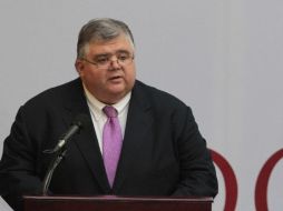 El gobernador del Banco de México dijo que la inflación anual cerrará el año al alza para bajar a mediados de 2015. NTX / ARCHIVO