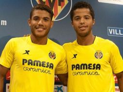 La lista de convocados del ''Submarino amarillo'' para enfrentar al Valencia incluye a ''Gio'' y ''Jona'' Dos Santos. TWITTER / @VillarrealCF