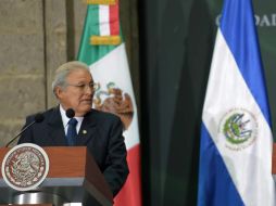La firma se llevó a cabo en Palacio Nacional, durante la visita del presidente de El Salvador, Salvador Sánchez Cerén. NTX /
