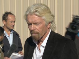 'La seguridad siempre ha sido nuestra prioridad número uno', asegura Richard Branson, jefe de Virgin. AP / S. Fain