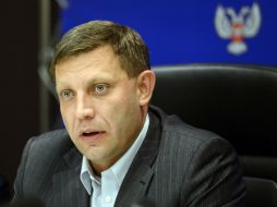 Alexandre Zajarchenko fue elegido 'presidente ' de la República autoproclamada de Donestk. AFP / A. Khudoteply