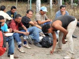 Los migrantes fueron puestos a disposición de las autoridades de la PGR. NTX / ARCHIVO