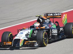 Este incidente, marcó el fin de la buena racha que Pérez mantenía. AFP / J. Watson