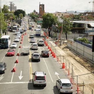 Desde el miércoles reducirán Alcalde a dos carriles por Línea 3