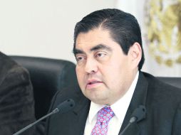 Valora. Miguel Barbosa afirmó que la CNDH es una institución clave.  /