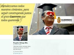 En la nueva cuenta oficial del nuevo gobernador interino desde que fue nombrado @GobOrtega no se ha dicho nada al respecto. TWITTER / @_RogelioOrtega