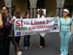 Las vecinas son atendidas, pero funcionarios explican que en el municipio no hay nada que hacer al respecto. EL INFORMADOR / V. Meléndez