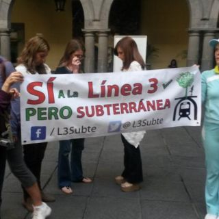 Vecinos exigen Tren Ligero subterráneo, no elevado