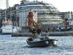 El descubrimiento de los restos de Rebello fue hecho durante las labores de desmantelamiento del Costa Concordia. AFP / ARCHIVO