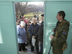 Los separatistas convocan a comicios, que 'ponen en peligro' la aplicación de los acuerdos de Minsk. EFE / A. Vlasova