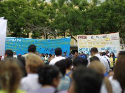 Los inconformes fueron atendidos por funcionarios de la Secretaría General de Gobierno. EL INFORMADOR / ARCHIVO