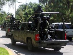 Los militares realizaban un recorrido de patrullaje cuando fueron atacados por los hombres armados. EL INFORMADOR / ARCHIVO