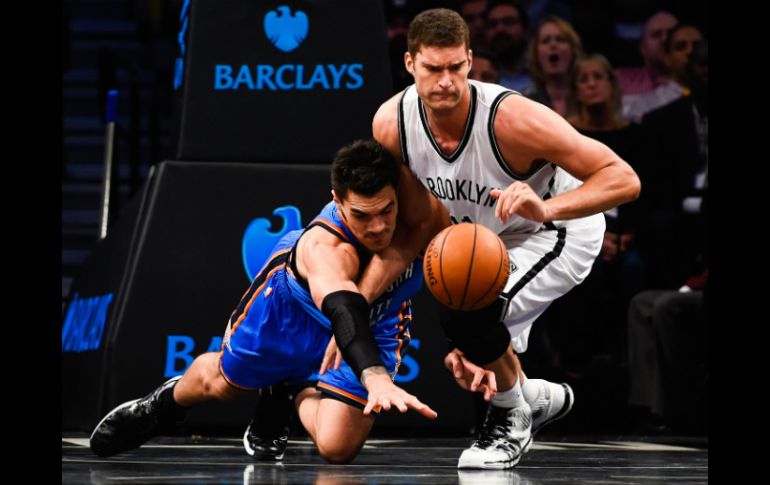 El juego marcó el regreso de Brook López que se apuntó 18 unidades. AFP / A. Goodlett