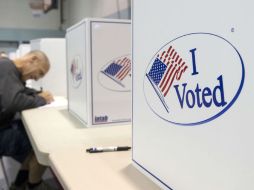 La mayor afluencia de votantes se registró alrededor de las 14:00 horas. EFE / M. Reynolds