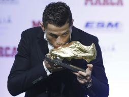 Ronaldo reitera que siempre quiere ser el mejor jugador. EFE / J. Hidalgo