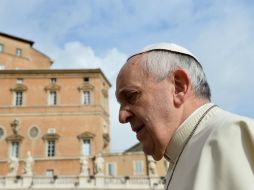 El Papa Francisco anuncia que viajará a la norteña ciudad italiana de Turín y allí venerará la Sábana Santa. AFP / A. Pizzoli