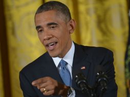 El mandatario convoca a los medios con motivo del resultado electoral. AFP / M. Ngan