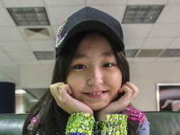 La cantante de 11 años detalla que enfocará su carrera hacia el éxito pero sin abandonar sus deberes escolares. EL INFORMADOR / F. Atilano