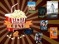 Estos son los estrenos, elige cuál cinta verás y arma tu Plan de Cine. EL INFORMADOR /