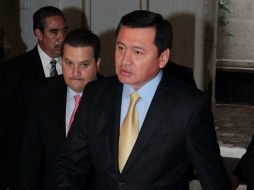 Esta visita es la segunda que realiza Osorio Chong a Mancera desde que fue operado. NTX / ARCHIVO