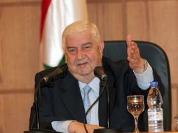 El ministro sirio de Asuntos Exteriores, Walid al Mualem, asegura que Rusia les proporcionará armamento. EFE / ARCHIVO