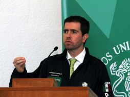 Alfredo Castillo anuncia la detención del ex funcionario por peculado, enriquecimiento ilícito y lavado de dinero. NTX / ARCHIVO