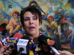 Mireya Agüero Hernándz asumió el poder el pasado 27 de enero. AFP / O. Sierra