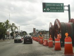 Los agentes viales no informaron debidamente a los automovilistas sobre rutas alternas. EL INFORMADOR / A. García