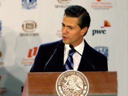 ''El PlanMX ha sido diseñado con un claro y amplio objetivo: proteger la vida y el patrimonio de los mexicanos'', asegura Peña. NTX / C. Pereda