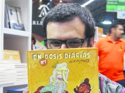 Alberto Montt. Ilustrador, diseñador y artista plástico. Su trabajo se ha hecho famoso gracias al blog Dosis Diarias.  /