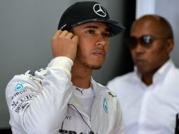 El líder mundial de pilotos espera que el equipo Mercedes amarre su acostumbrado doblete. AP / N. Almeida
