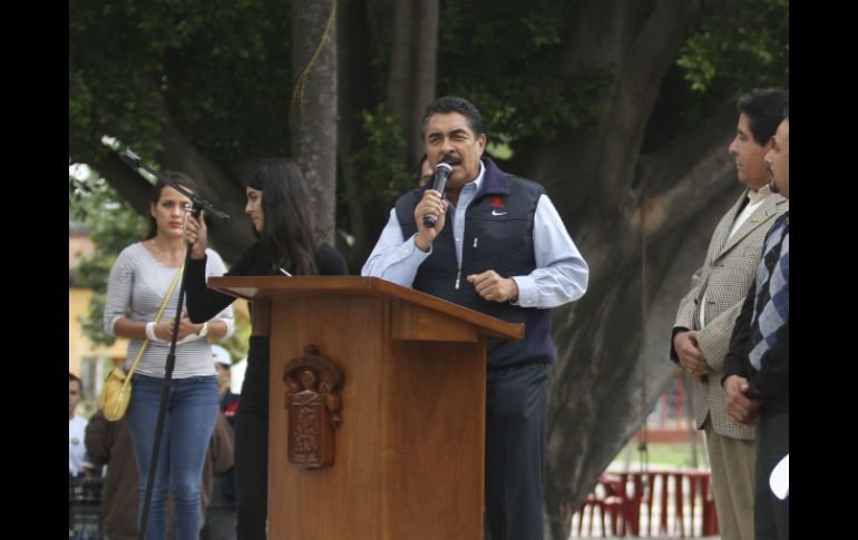 El alcalde de Guadalajara acepta no haber cumplido la promesa hecha en campaña, sin embargo destaca que se hicieron avances. EL INFORMADOR / F. Atilano